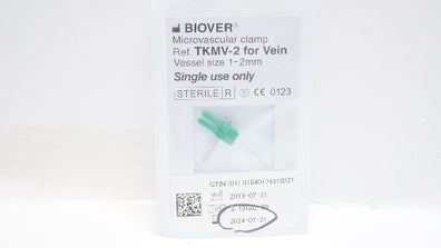 Biover TKMV-2 Microvascular Clamp, Vessel Size 1-2mm (x)